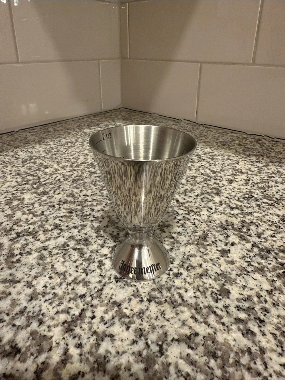 Jagermeister Stainless Steel Jigger